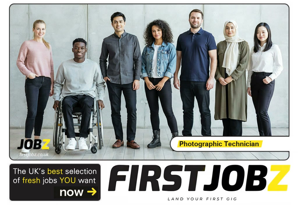 Photographic technician — FIRSTJOBZ