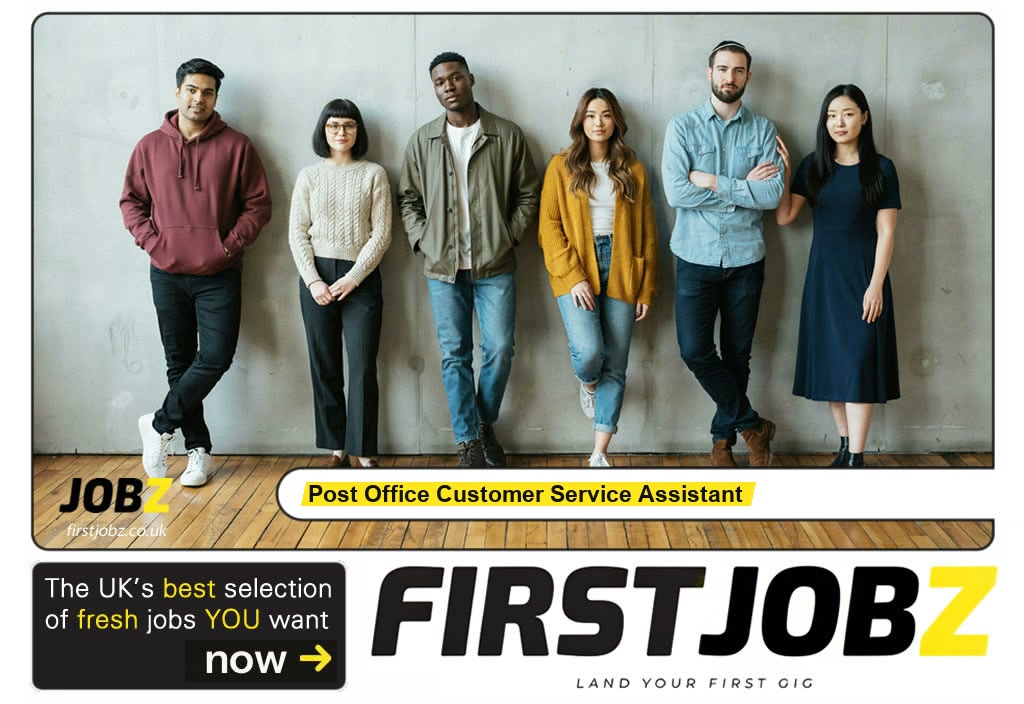 Post Office customer service assistant — FIRSTJOBZ