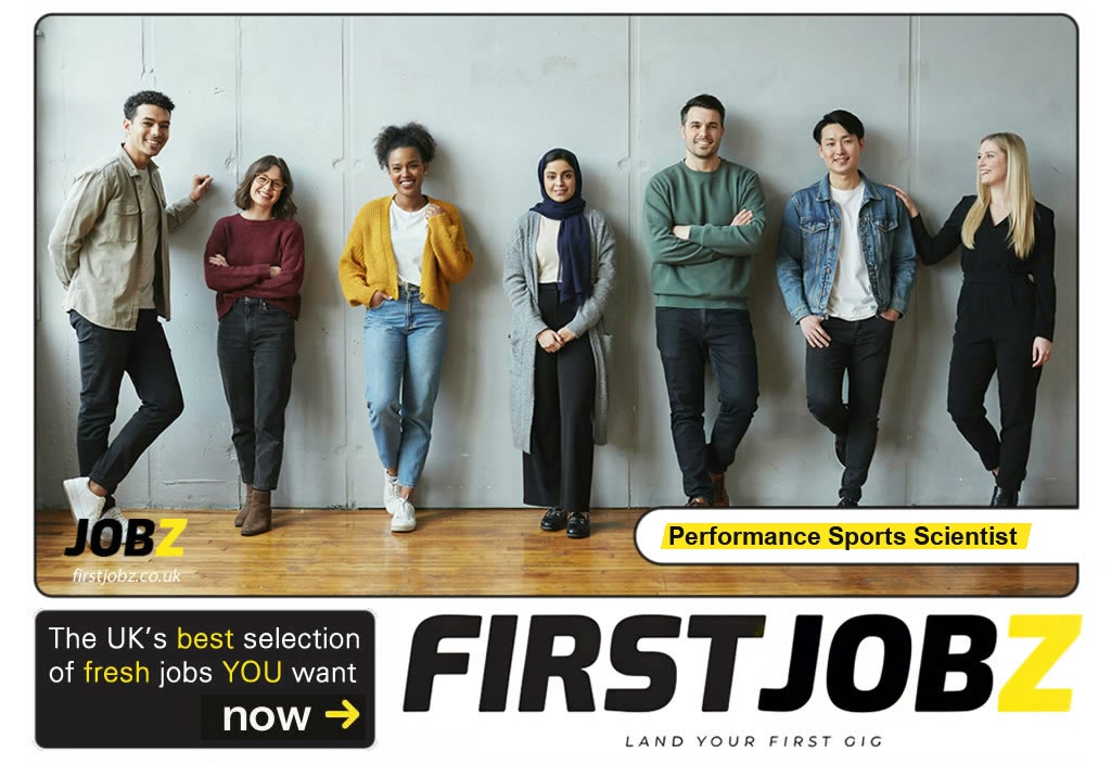 Performance sports scientist — FIRSTJOBZ